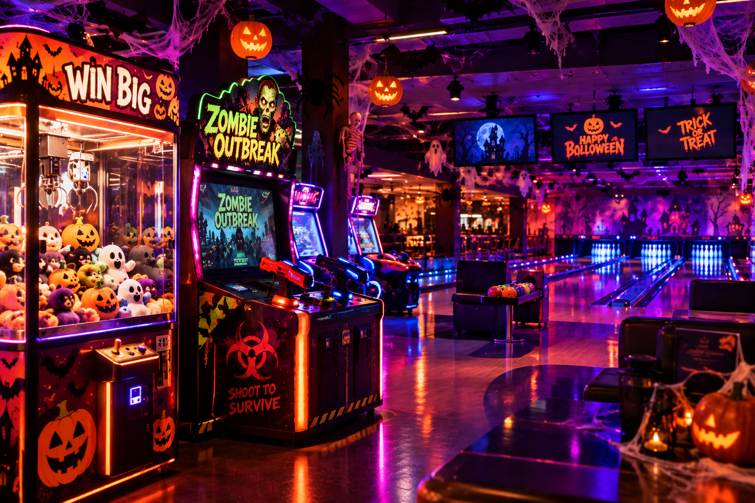 TIP · HALLOWEEN EN TU BOLERA, SALA DE OCIO ARCADE Y REDEMPTION